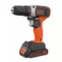 Avvitatore a batteria Black & Decker BCD001C1, 18 V, Li‑Ion 1,5 Ah, arancione/nero