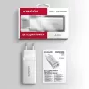 Axagon ACU-DPQ65W PD3.0 & QC4+ caricabatterie da parete 3 uscite 65W