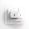 Caricabatterie da parete Axagon ACU-PD30W 1x QC3.0/AFC/FCP/PD Type-C 30W bianco