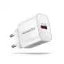 Axagon ACU-QC18W QC3.0 caricabatterie da parete 1 uscita 18W