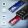 Axagon ADM2-CM adattatore USB-C M.2 NVMe SATA 10Gbps nero