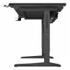 Scrivania per computer dritta GENESIS NDS-2249 nero MDF 140x75cm