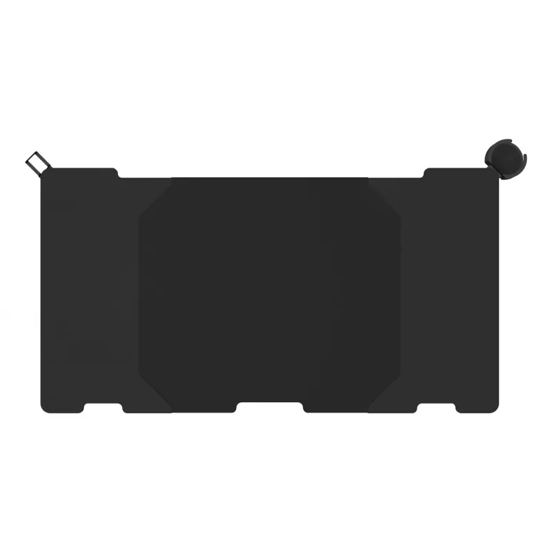 Scrivania per computer dritta GENESIS NDS-2249 nero MDF 140x75cm