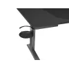 Scrivania per computer dritta GENESIS NDS-2249 nero MDF 140x75cm