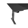 Scrivania per computer dritta GENESIS NDS-2249 nero MDF 140x75cm