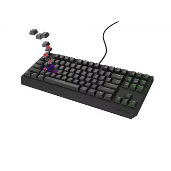Tastiera GENESIS Thor 230 TKL gaming USB + RF Wireless + Bluetooth QWERTY nero