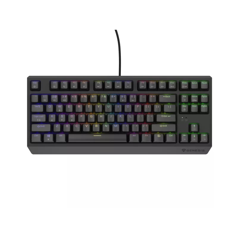 Genesis Thor 230 TKL tastiera gaming meccanica cablata, US, nera, Outemu Red