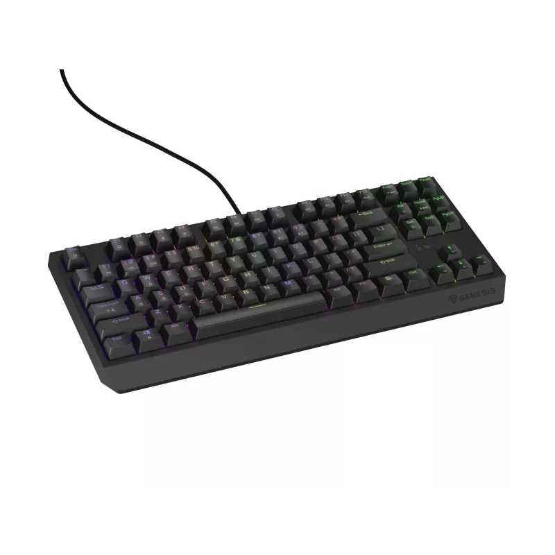 Genesis Thor 230 TKL tastiera gaming meccanica cablata, US, nera, Outemu Red