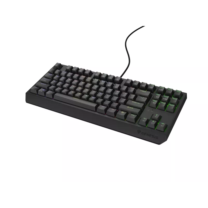 Genesis Thor 230 TKL tastiera gaming meccanica cablata, US, nera, Outemu Red