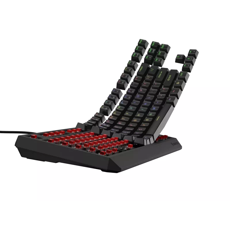 Genesis Thor 230 TKL tastiera gaming meccanica cablata, US, nera, Outemu Red