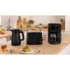 Tostapane Bosch TAT3M123 2 fette, 950 W, nero, manopola rotante, scongelamento e riscaldamento