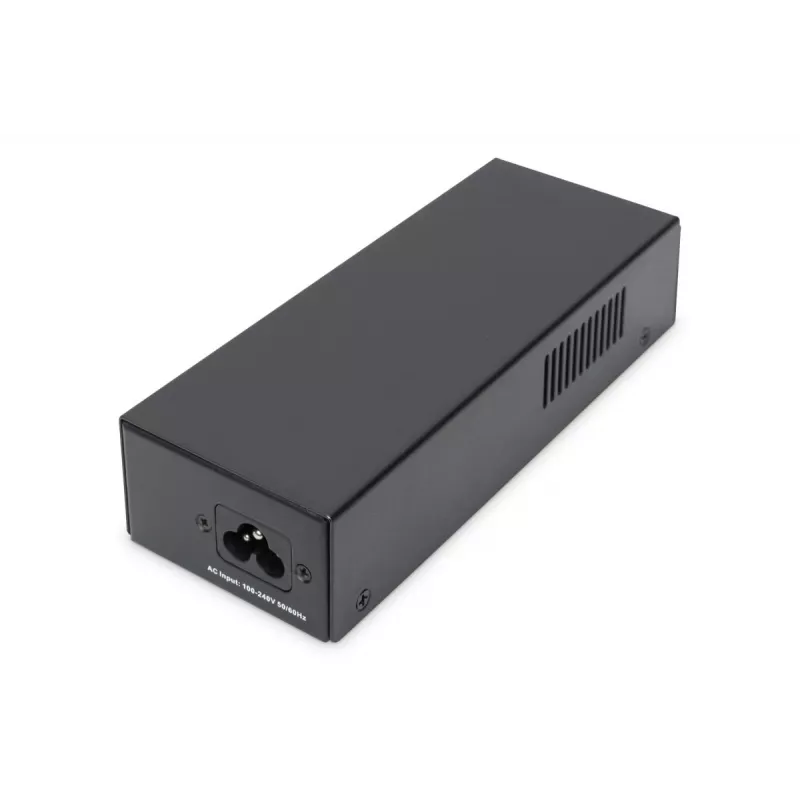 DIGITUS iniettore Gigabit Ethernet PoE++, 802.3bt pin di alimentazione: 4/5(+),7/8(-) e 3/6(+), 1/2(-), 85W