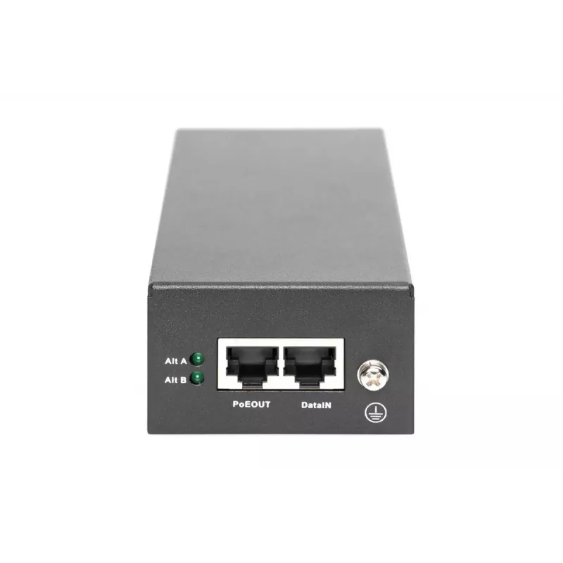 DIGITUS iniettore Gigabit Ethernet PoE++, 802.3bt pin di alimentazione: 4/5(+),7/8(-) e 3/6(+), 1/2(-), 85W
