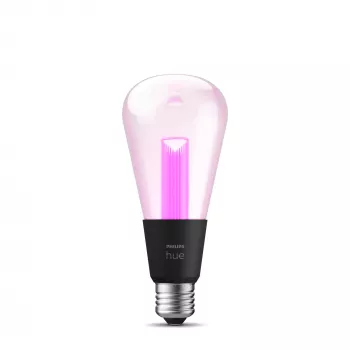 Philips Hue White and Colour Ambience ST72 – lampadina smart E27, Bluetooth/Zigbee, LED, E27, ST72, 2000 K, 6500 K