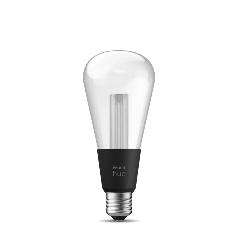 Philips Hue White and Colour Ambience ST72 – lampadina smart E27, Bluetooth/Zigbee, LED, E27, ST72, 2000 K, 6500 K