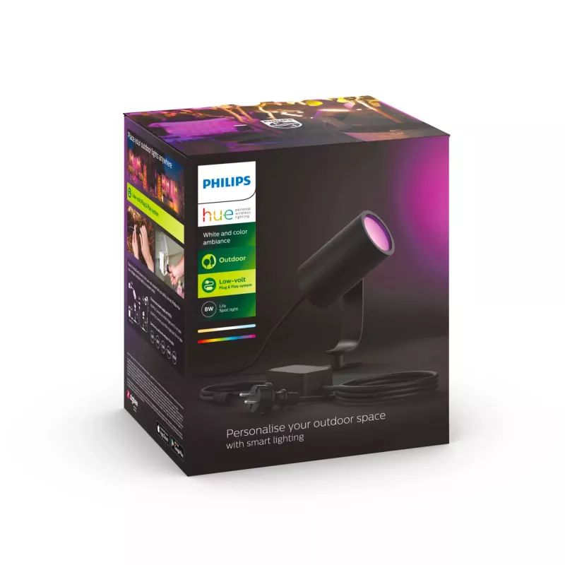 Philips Hue White and Colour Ambience Lily faretto da esterno