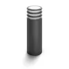 Philips Hue Lucca lanterna da esterno a piedistallo, E27, 9 W, 806 lm, bianco caldo, IP44, dimmerabile