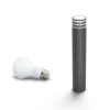 Lampada smart da terra Philips Hue White Lucca palo da esterno 1740393P0