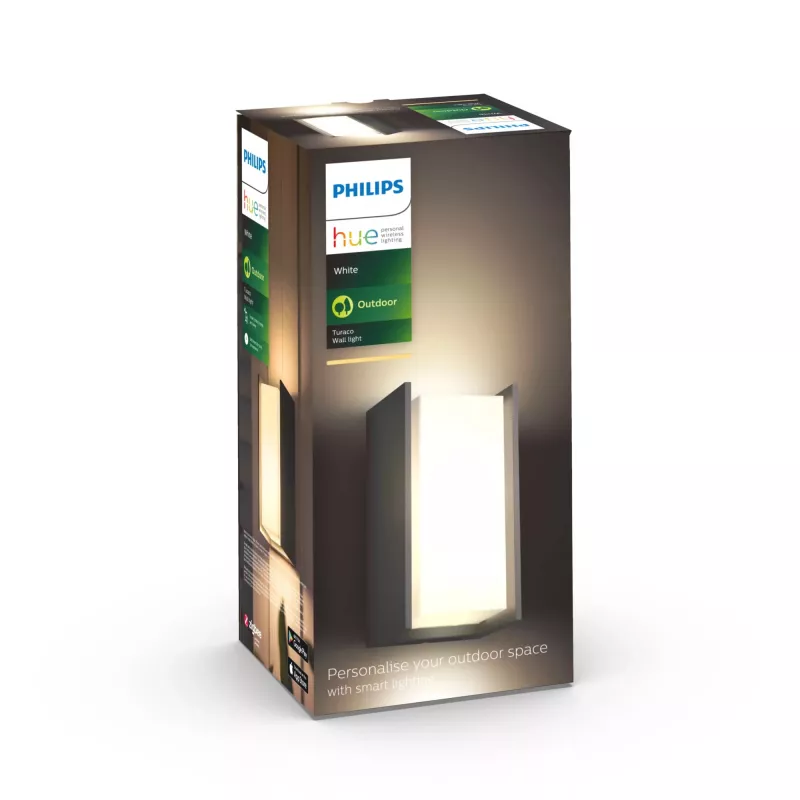 Lampada da parete smart Philips Hue White Turaco Outdoor