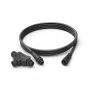Philips cavo di prolunga da esterno 2,5 m, cavo di prolunga, nero, plastica, Philips, cortile, giardino anteriore, giardino, terrazza, IP67