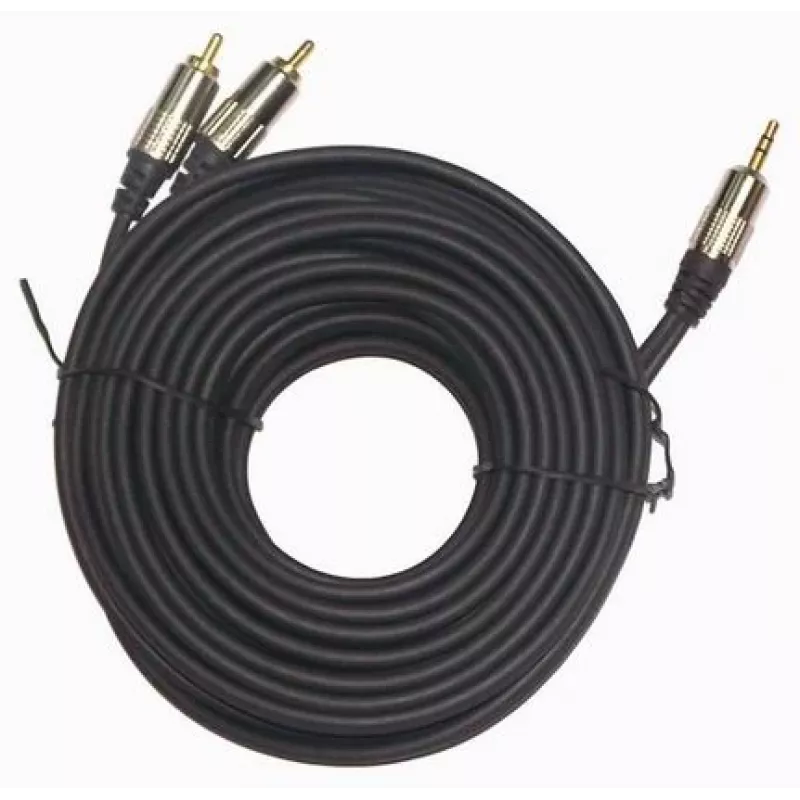 GEMBIRD stereo 3,5 mm a 2xRCA maschio, cavo 1,5 m - connettori dorati