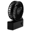 Ventilatore da tavolo Adler AD 7336 – mini ventilatore pieghevole, 6,5 cm di diametro, 1 velocità, nero