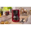 Caffettiera a filtro Bosch TKA2M114 — serbatoio acqua 1,25 l, 15 tazze, rosso