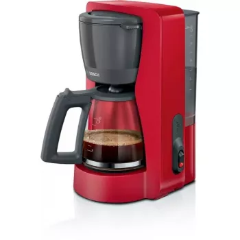 Caffettiera a filtro Bosch TKA2M114 — serbatoio acqua 1,25 l, 15 tazze, rosso