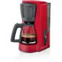 Caffettiera a filtro Bosch TKA2M114 — serbatoio acqua 1,25 l, 15 tazze, rosso