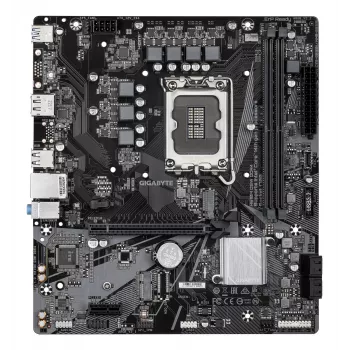 GIGABYTE H610M D3W scheda madre DDR4 - supporta CPU Intel Core di 14ª generazione, VRM 5+1+1 fasi, fino a 3200 MHz DDR4, 1x PCIe 3.0 M.2, 1 GbE LAN, USB 3.2 Gen 1