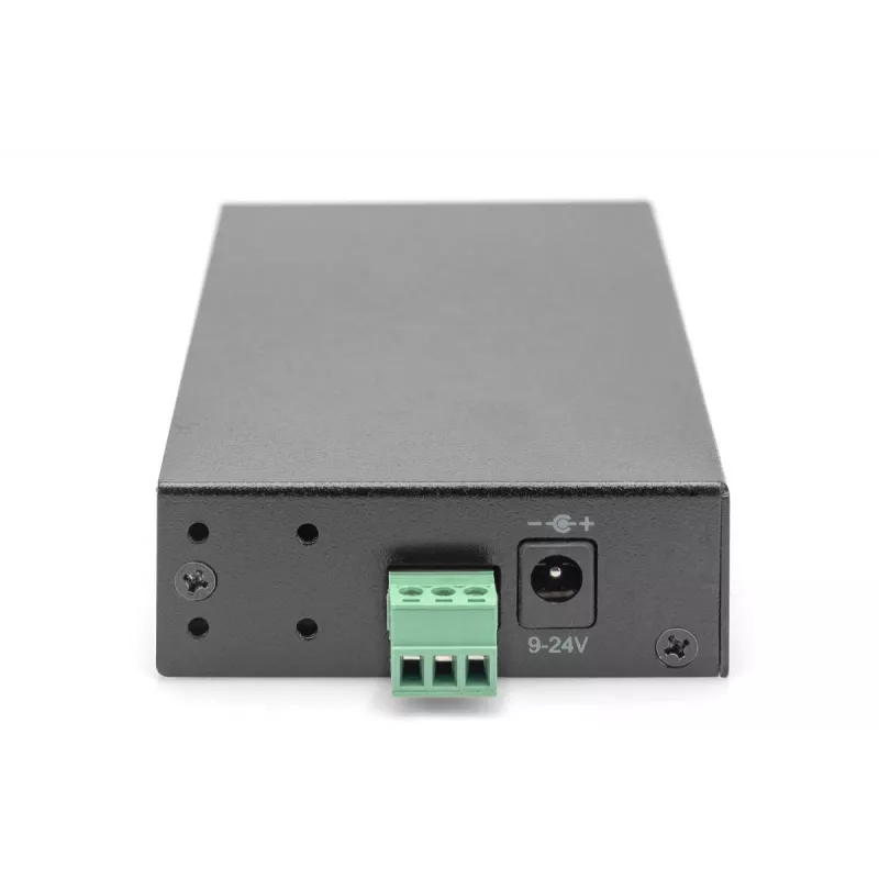 DIGITUS HUB USB 3.0 - 7 porte - Industrial Metal PSU 15-kV ESD Table Wall DIN Rail mount