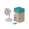 Ventilatore a piantana Duux Rize Flex 21 cm, 4 velocità, oscillazione, 10 W, greige