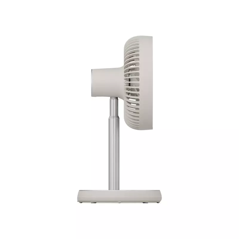 Ventilatore a piantana Duux Rize Flex 21 cm, 4 velocità, oscillazione, 10 W, greige