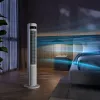 Ventilatore a torre Duux Elevate DXTF02 — diametro 29 cm, 12 velocità, oscillazione, 4–40 W, bianco