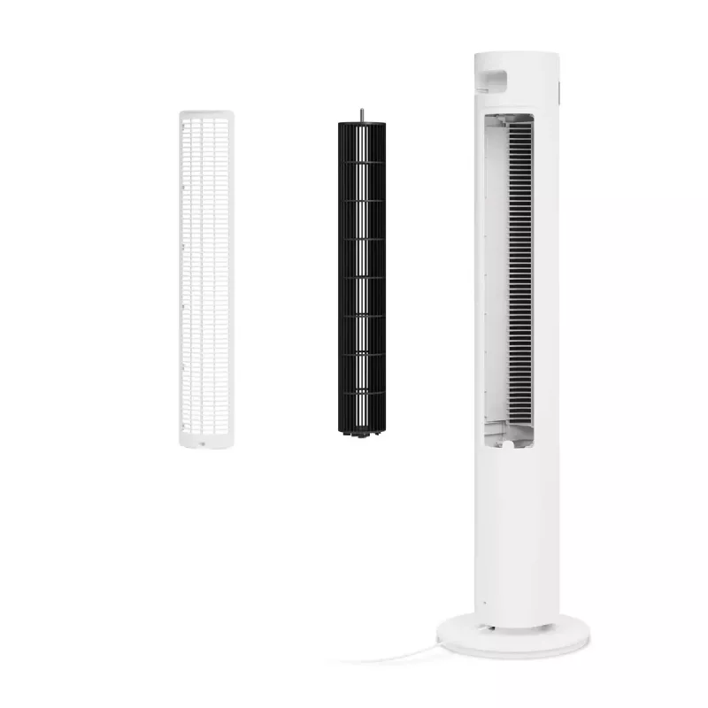 Ventilatore a torre Duux Elevate DXTF02 — diametro 29 cm, 12 velocità, oscillazione, 4–40 W, bianco