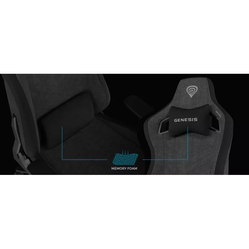 Sedia da gaming per PC GENESIS NITRO 660 peso massimo utente 150 kg seduta imbottita