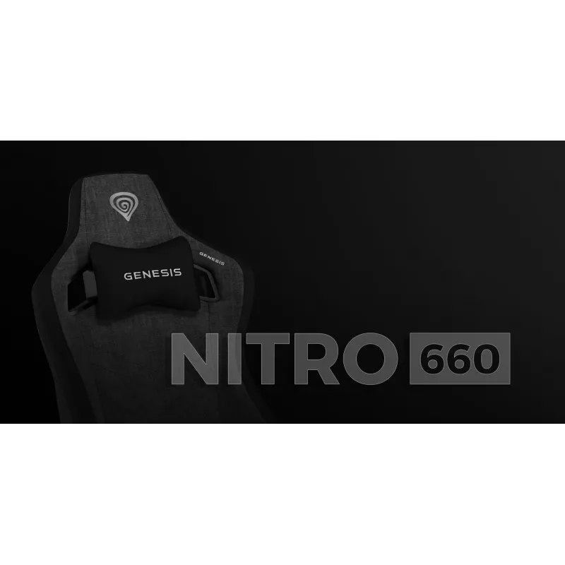 Sedia da gaming per PC GENESIS NITRO 660 peso massimo utente 150 kg seduta imbottita