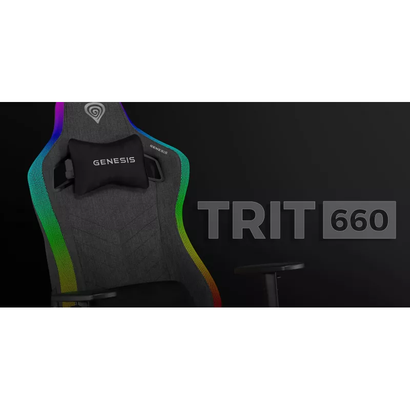 Sedia da gaming per PC GENESIS TRIT 660 seduta imbottita peso max 150 kg