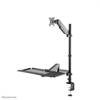 Postazione di lavoro seduta-in piedi da scrivania Neomounts DS90-325BL1 9 kg regolazione in altezza