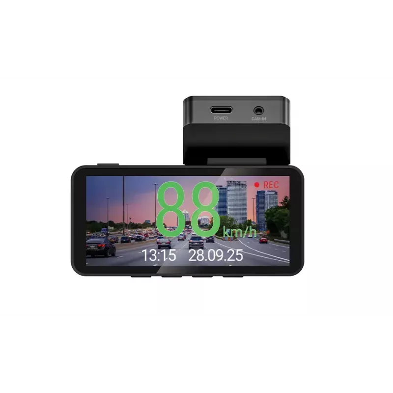 Dashcam Navitel R87 GPS autovideocamera con display IPS 412x960 e GPS, mappe preinstallate