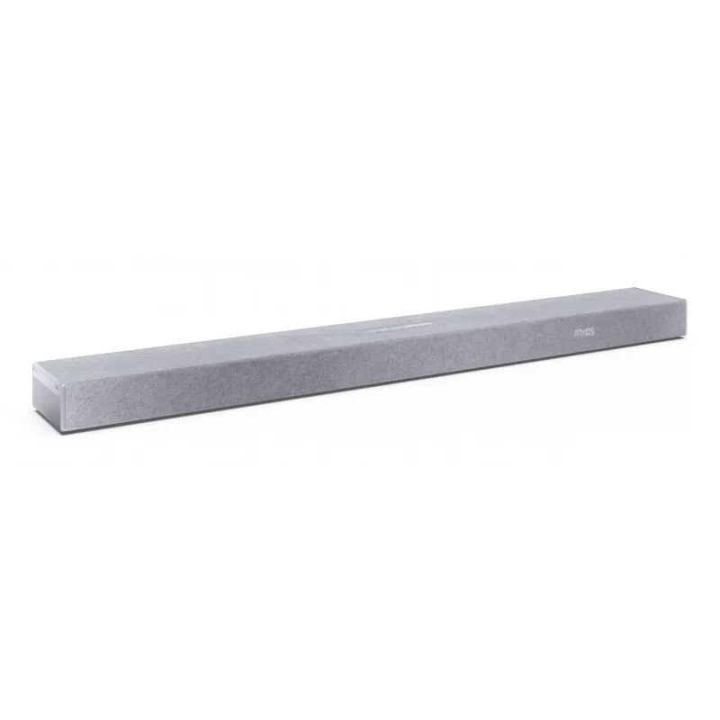Sharp HT-SBW53121(SL) 3.1.2 Dolby Atmos/DTS:X soundbar con subwoofer wireless, 550 W, Bluetooth, argento