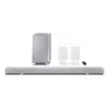 Sharp HT-SBW55121(SL) 5.1.2 Dolby Atmos/DTS:X soundbar con subwoofer wireless, 650 W, Bluetooth, argento