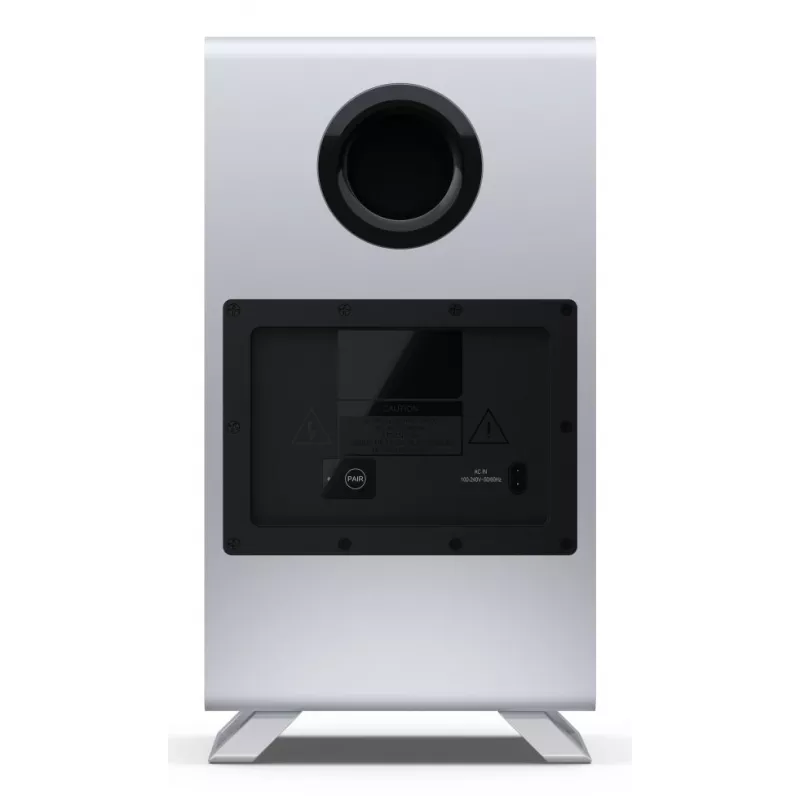 Sharp HT-SBW55121(SL) 5.1.2 Dolby Atmos/DTS:X soundbar con subwoofer wireless, 650 W, Bluetooth, argento