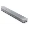 Sharp HT-SBW55121(SL) 5.1.2 Dolby Atmos/DTS:X soundbar con subwoofer wireless, 650 W, Bluetooth, argento