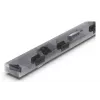 Sharp HT-SBW55121(SL) 5.1.2 Dolby Atmos/DTS:X soundbar con subwoofer wireless, 650 W, Bluetooth, argento