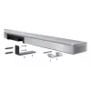 Sharp HT-SBW55121(SL) 5.1.2 Dolby Atmos/DTS:X soundbar con subwoofer wireless, 650 W, Bluetooth, argento