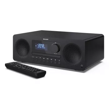 Microsistema audio domestico Sharp XL-B720D 30 W, diffusori a 2 vie, DAB/DAB+/FM, lettore ottico, nero