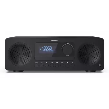 Microsistema audio domestico Sharp XL-B720D 30 W, diffusori a 2 vie, DAB/DAB+/FM, lettore ottico, nero