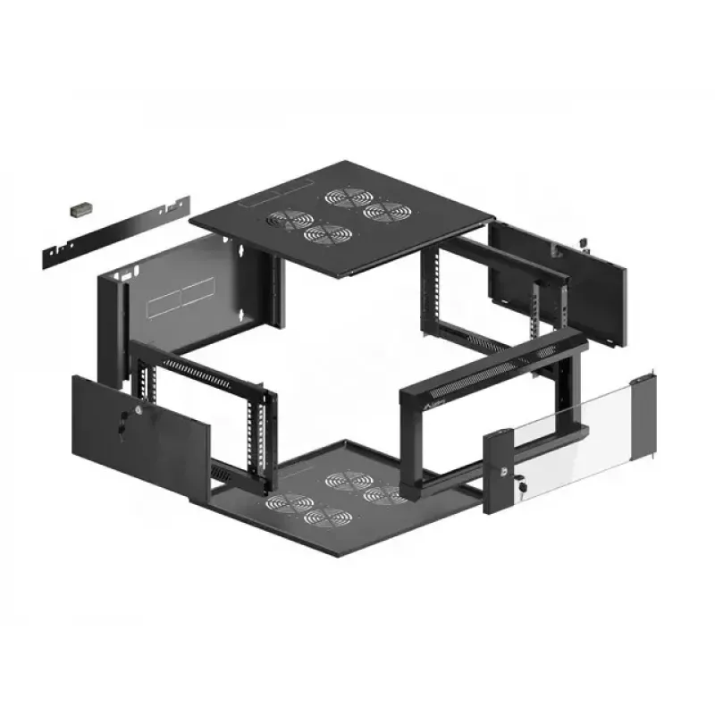 Rack a parete Lanberg WFFA-5604-10B