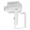 Asciugacapelli da parete Adler AD 2285 — 2000 W, 3 livelli di temperatura, livello freddo, bianco